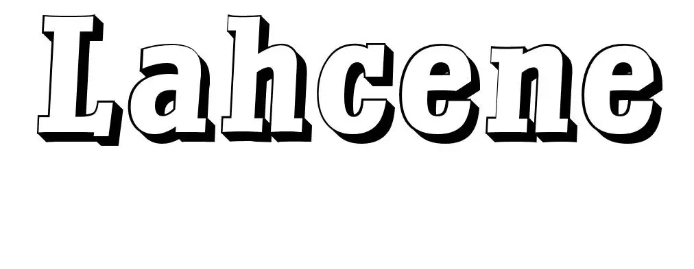 Disegno di Lahcene da stampare