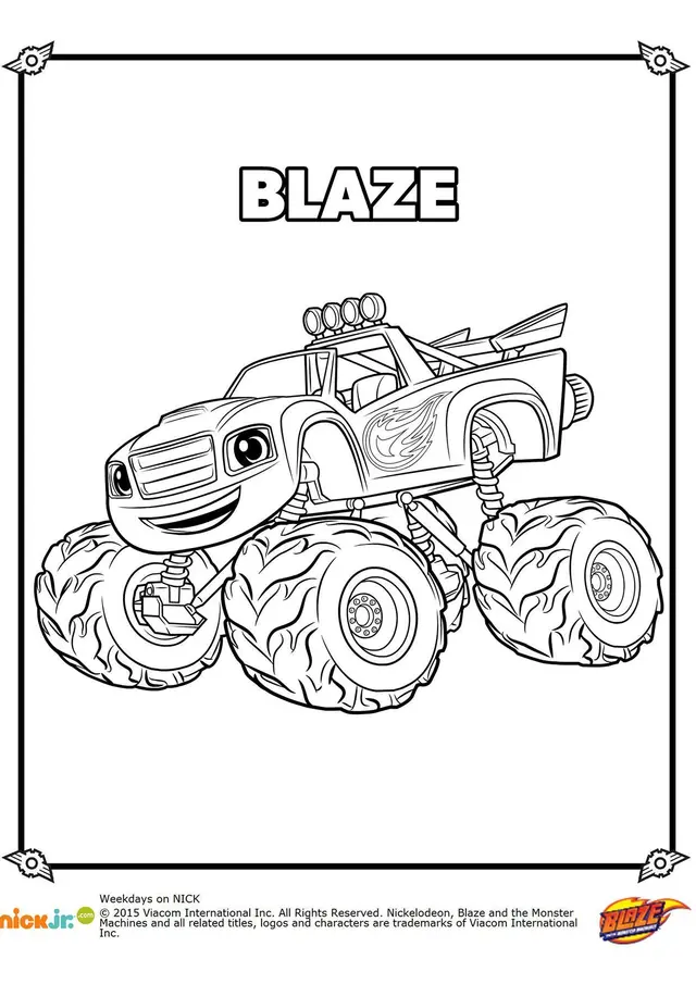 Coloriage Le Super Bolide - Gulli à imprimer