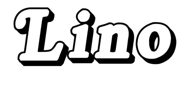 Coloriage Lino - Prénom à imprimer