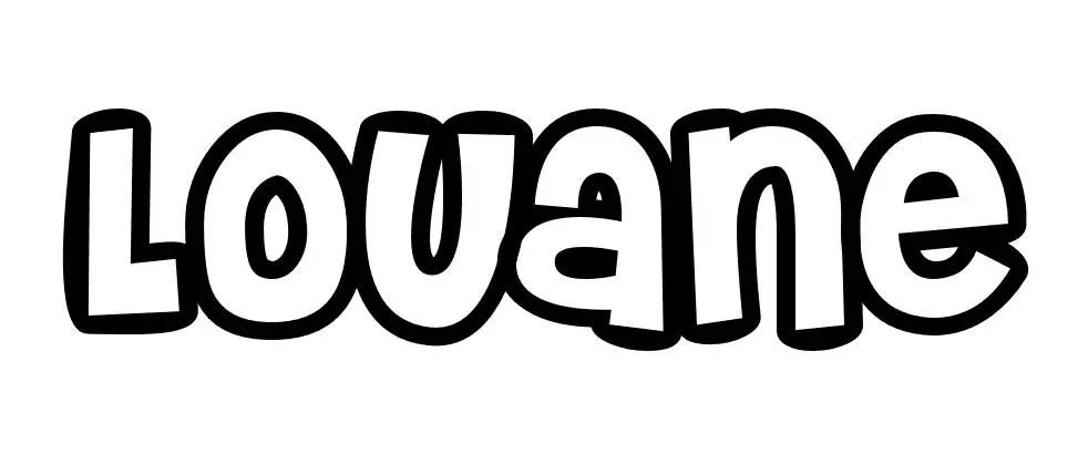 Kleurplaat Louane kleurplaten om te printen