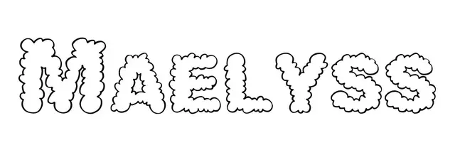 Coloriage Maelyss - Prénom à imprimer