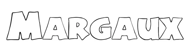 Coloriage Margaux - Prénom à imprimer