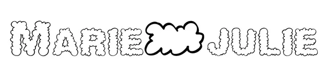 Coloriage Marie Julie - Prénom à imprimer