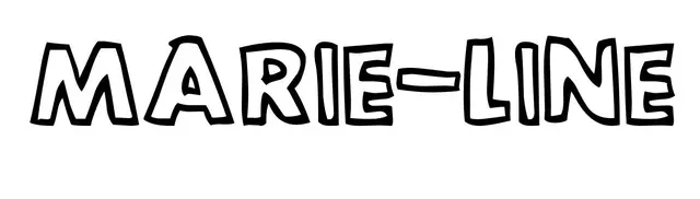 Coloriage Marie Line - Prénom à imprimer