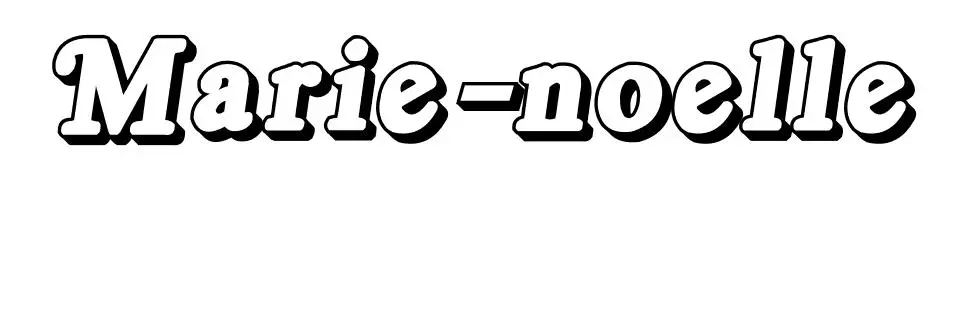 Coloriage Marie Noelle - Prénom à imprimer