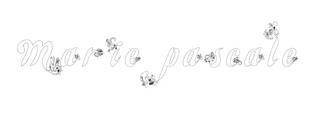 Coloriage Marie Pascale - Prénom à imprimer