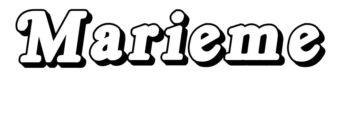 Coloriage Marieme - Prénom à imprimer