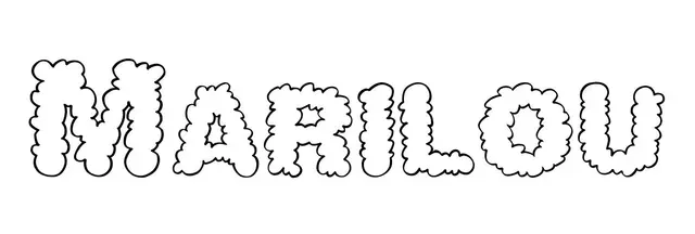 Coloriage Marilou - Prénom à imprimer