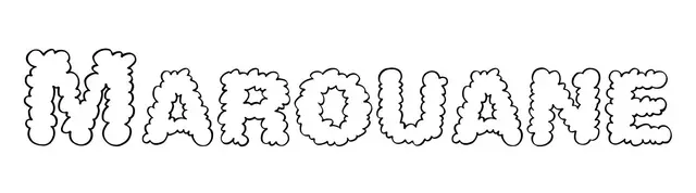 Coloriage Marouane - Prénom à imprimer