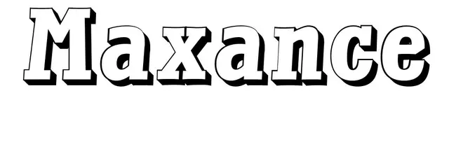 Coloriage Maxance - Prénom à imprimer