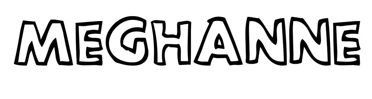 Meghanne coloring page to print
