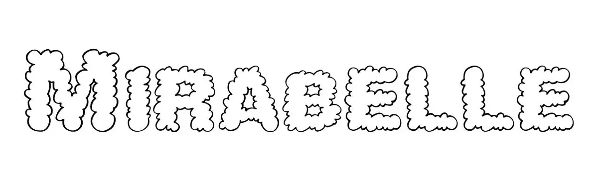 Disegno di Mirabelle da stampare