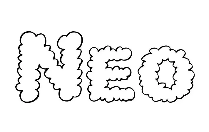 Coloriage Neo - Prénom à imprimer