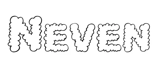 Coloriage Neven - Prénom à imprimer