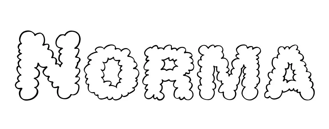 Coloriage Norma - Prénom à imprimer