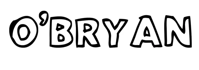 Coloriage O Bryan - Prénom à imprimer