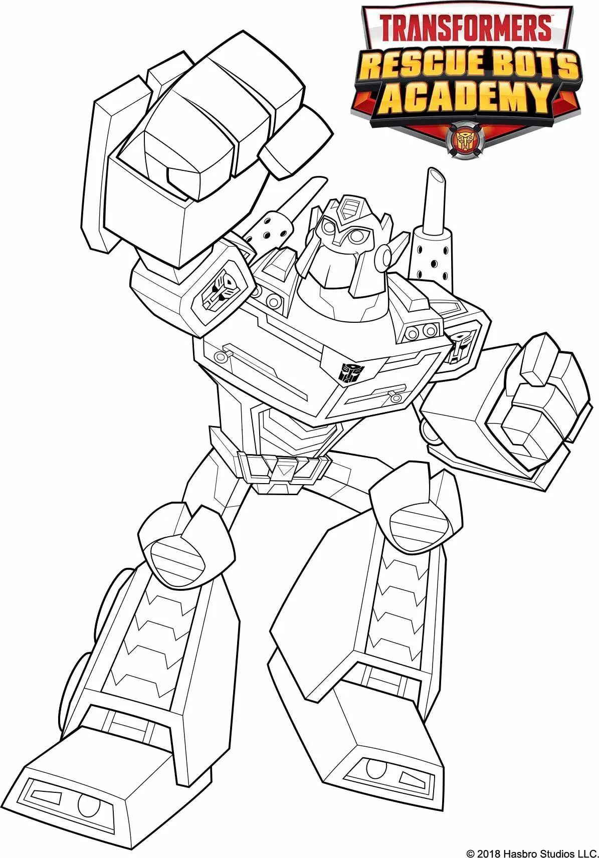 Disegno di Optimus Prime Transformers da stampare