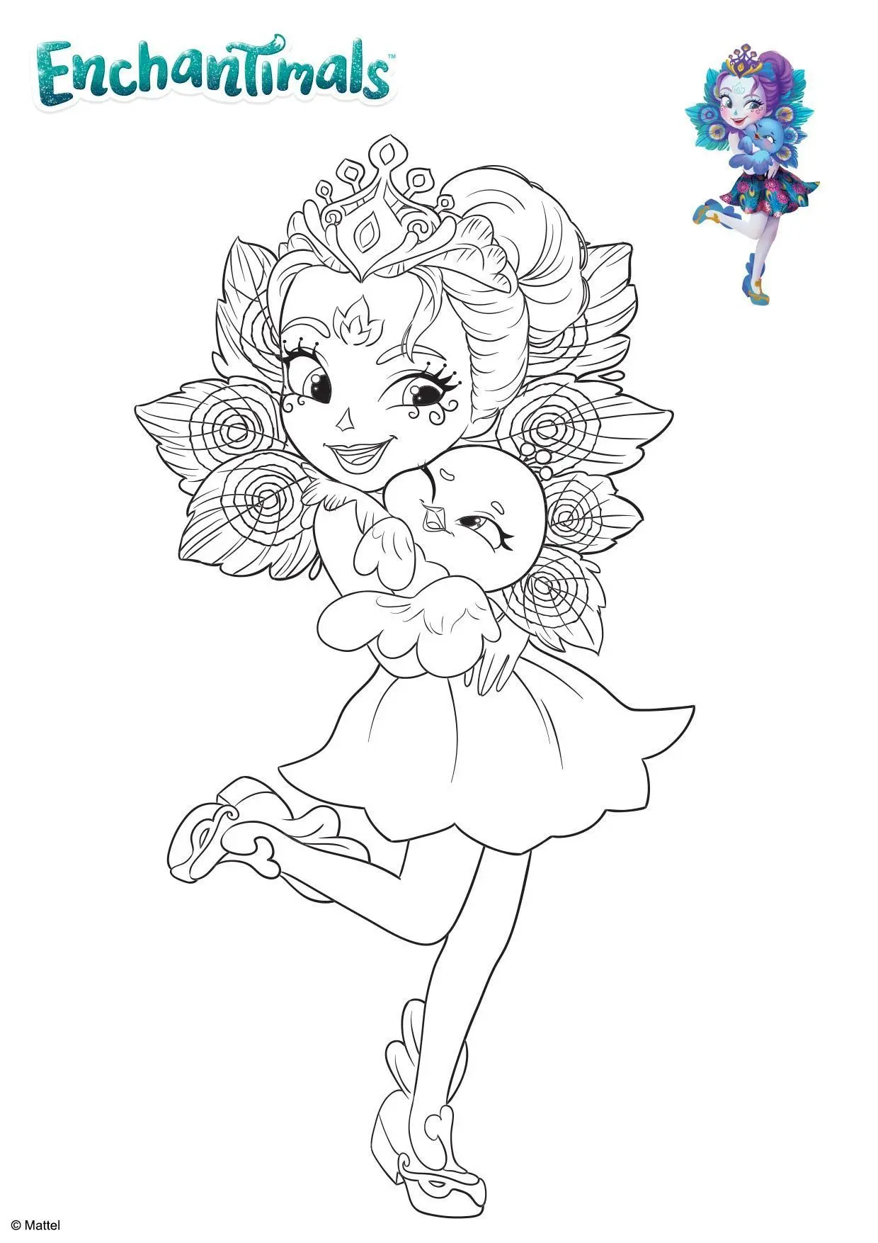 Coloriage Patter Et Flap - Gulli à imprimer