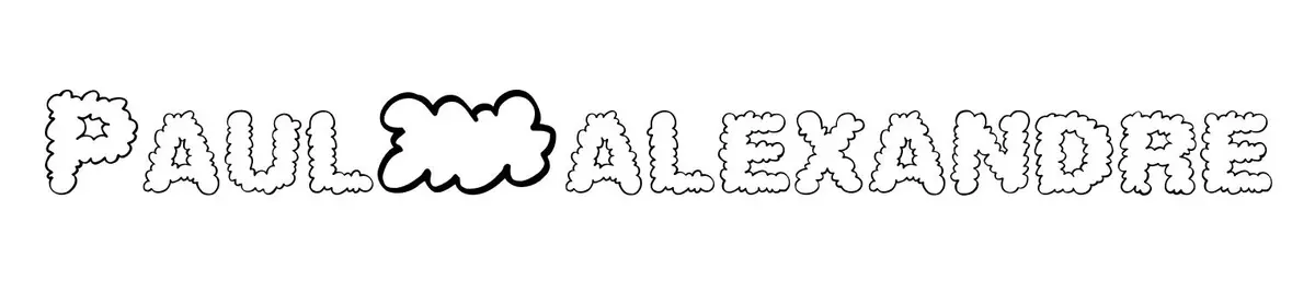 Coloriage Paul Alexandre - Prénom à imprimer
