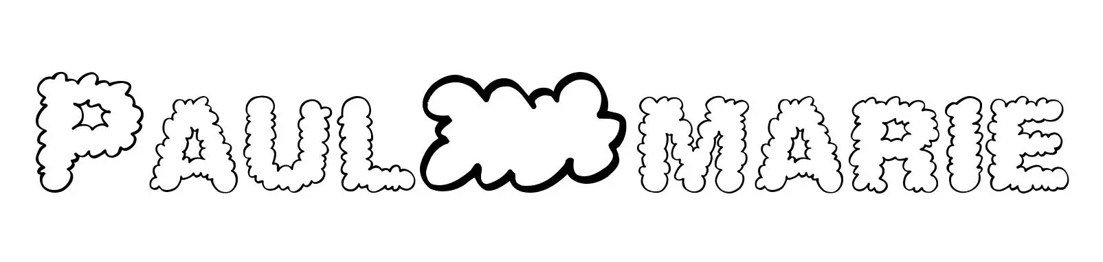 Coloriage Paul Marie - Prénom à imprimer