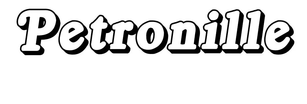 Coloriage Petronille - Prénom à imprimer