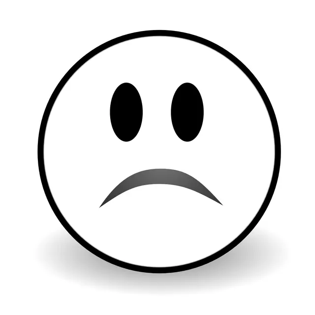 Coloriage Pictures Face Triste Black White Line Art Car Pictures - Emoji à imprimer