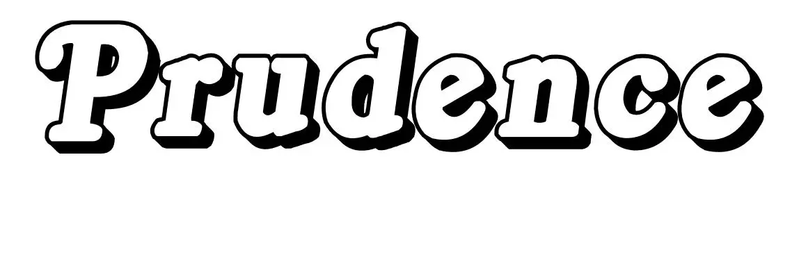 Coloriage Prudence - Prénom à imprimer