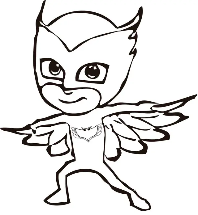 Coloriage Pyjamasques - Pyjamasques à imprimer