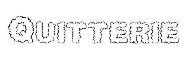 Coloriage Quitterie - Prénom à imprimer