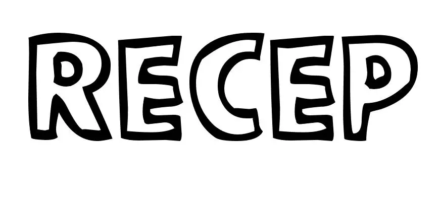 Coloriage Recep - Prénom à imprimer