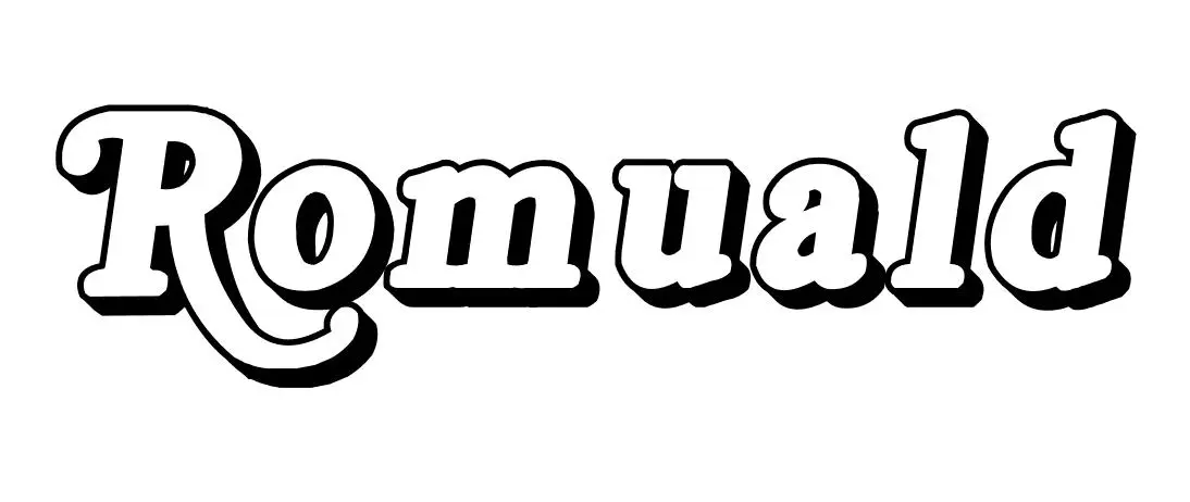 Coloriage Romuald - Prénom à imprimer