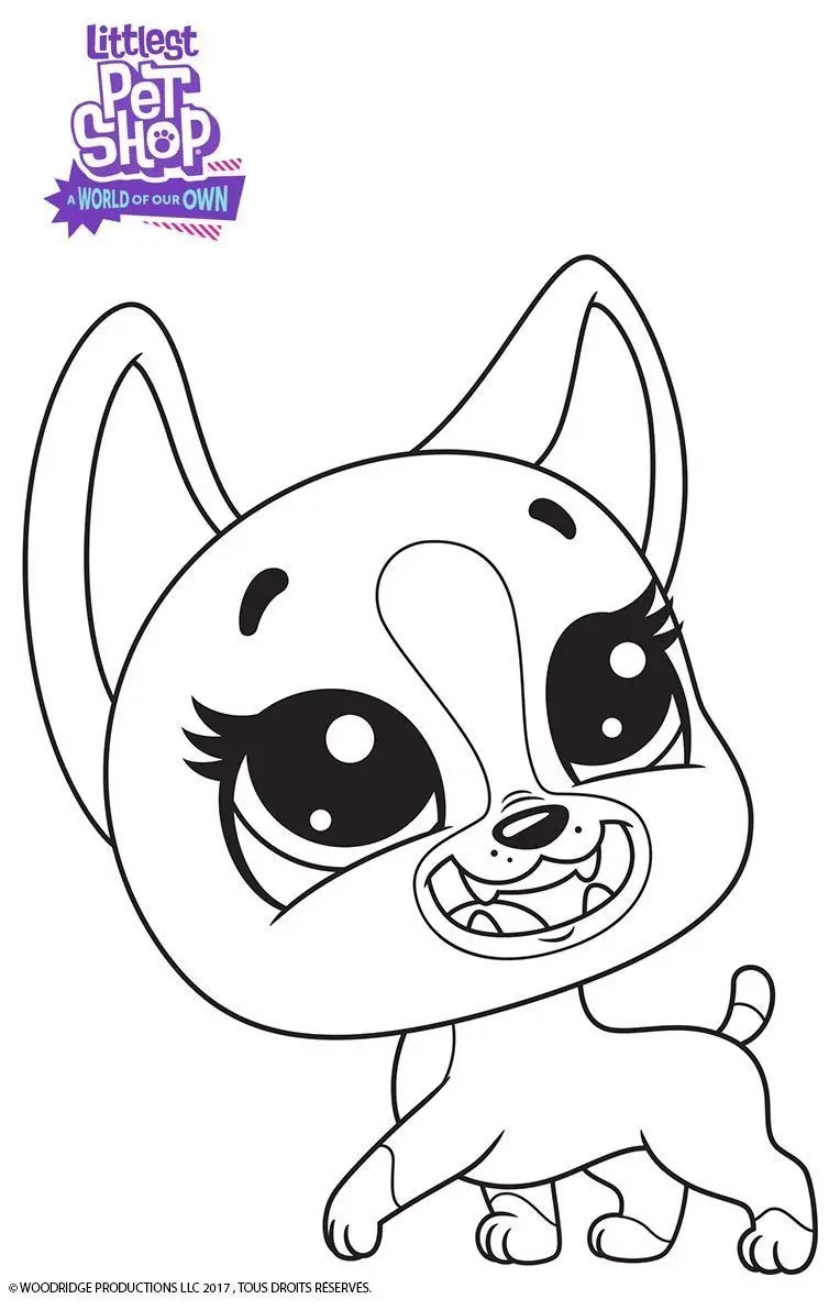 Disegno di Roxie di Littlest Pet Shop da stampare