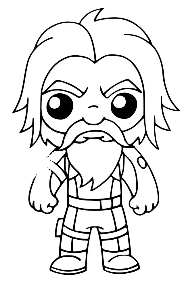 Coloriage Scuba Jonesy Fortnite - Fortnite à imprimer