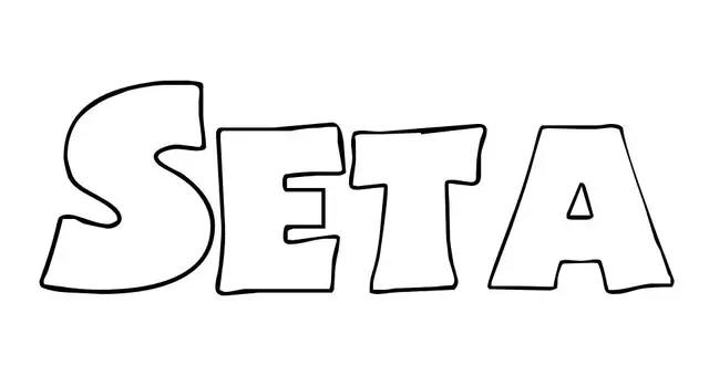 Coloriage Seta - Prénom à imprimer