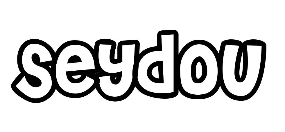 Disegno di Disegno del nome Seydou da stampare