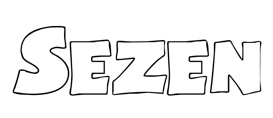 Disegno di Sezen – Disegno del Nome da Colorare da stampare