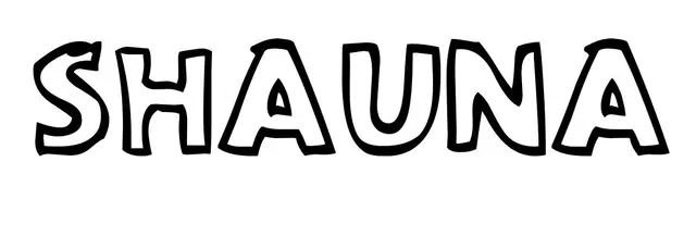 Coloriage Shauna - Prénom à imprimer