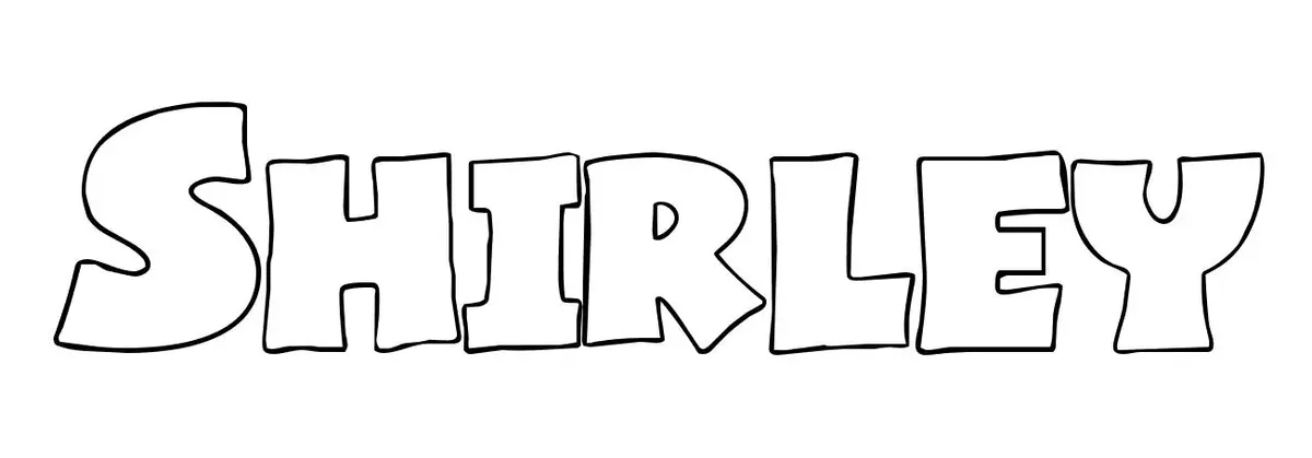 Shirley coloring page to print