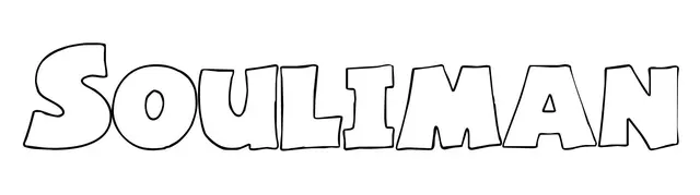 Coloriage Souliman - Prénom à imprimer