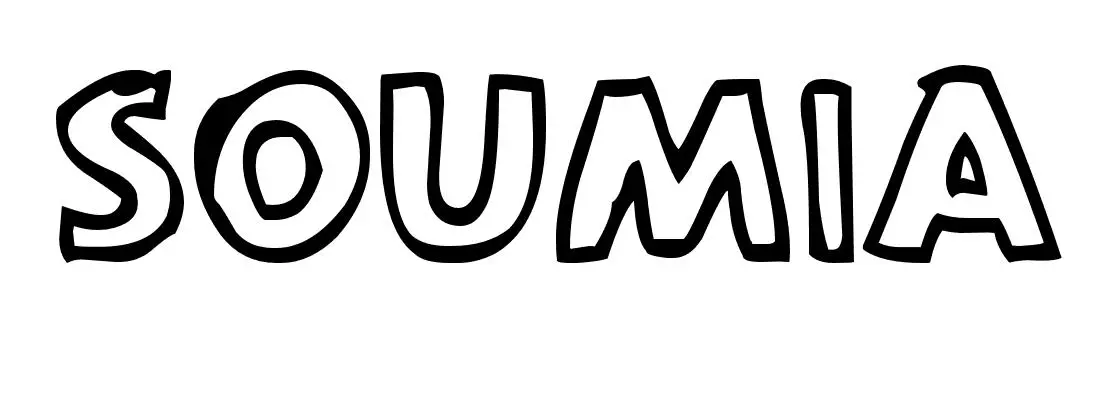 Disegno di Soumia da stampare