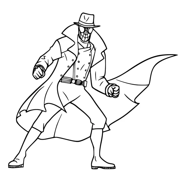 Coloriage Spider Man Noir - Spiderman à imprimer