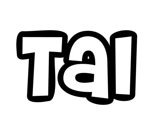 Coloriage Tal - Prénom à imprimer