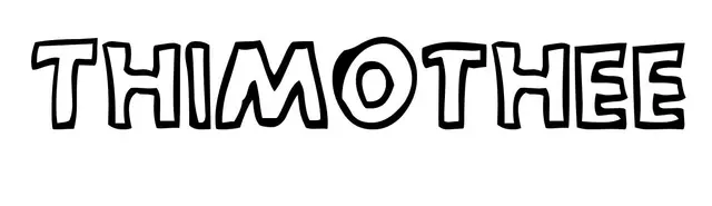 Coloriage Thimothee - Prénom à imprimer