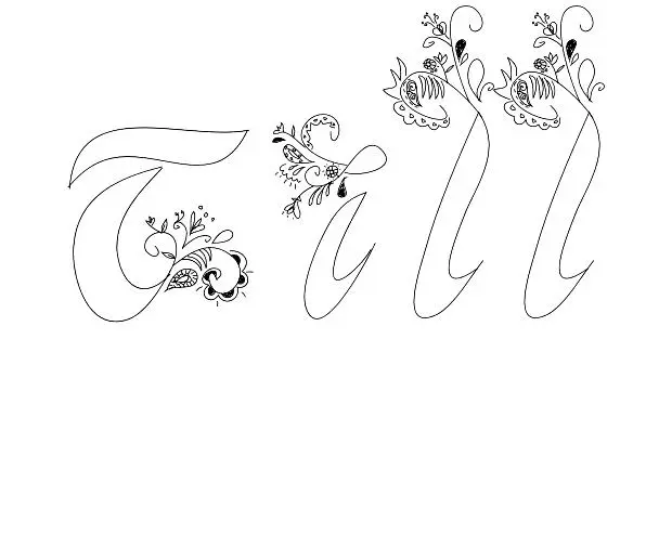 Coloriage Till - Prénom à imprimer