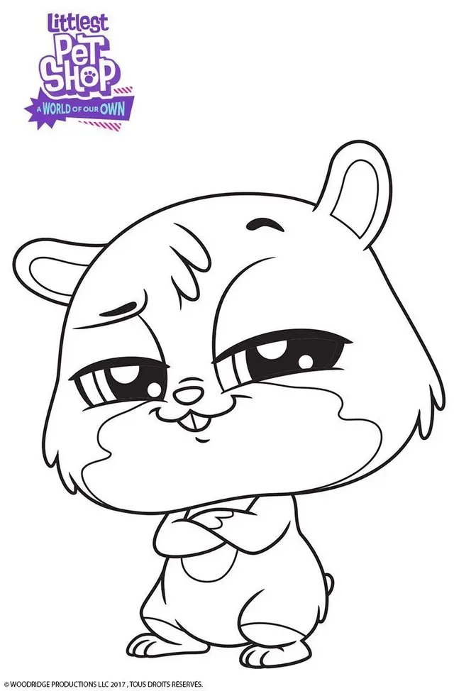 Coloriage Trip - Petshop à imprimer