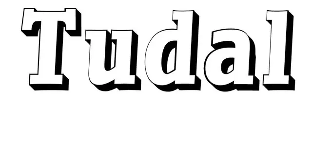 Coloriage Tudal - Prénom à imprimer