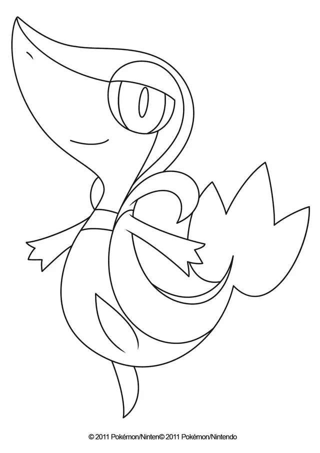 Coloriage Vipelierre Pokemon - Gulli à imprimer
