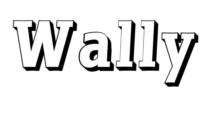 Disegno di Wally da stampare