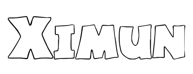 Coloriage Ximun - Prénom à imprimer