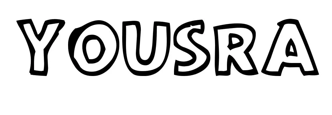Yousra coloring page to print